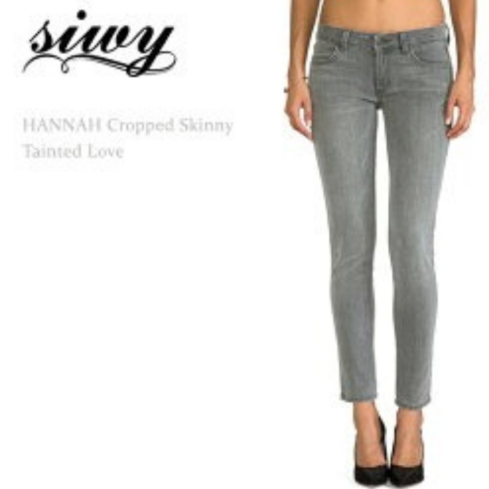 Siwy Hannah Slim Crop Jeans in Tainted Love